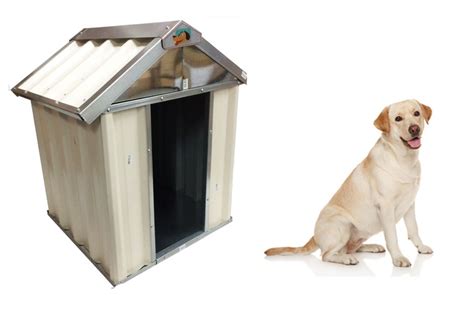 vebo outdoor metal dog kennel house medium 90cm|Vebo Outdoor Metal Dog Kennel House (medium 90cm).